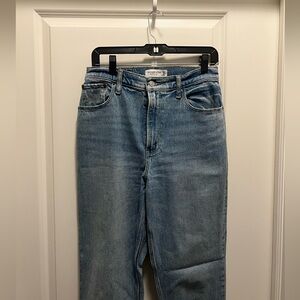 Abercrombie Ultra High Rise Curve Love Jeans